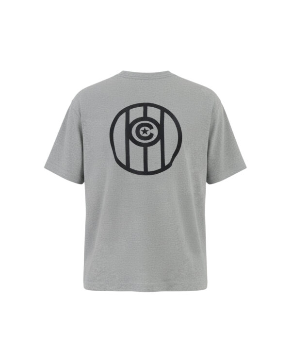 Camiseta Cinza Verso Estampa Camiseta "Medallia"