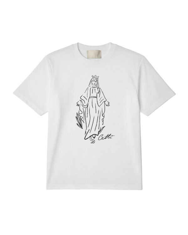 Frente Branca estampa Camiseta "Cróqui"